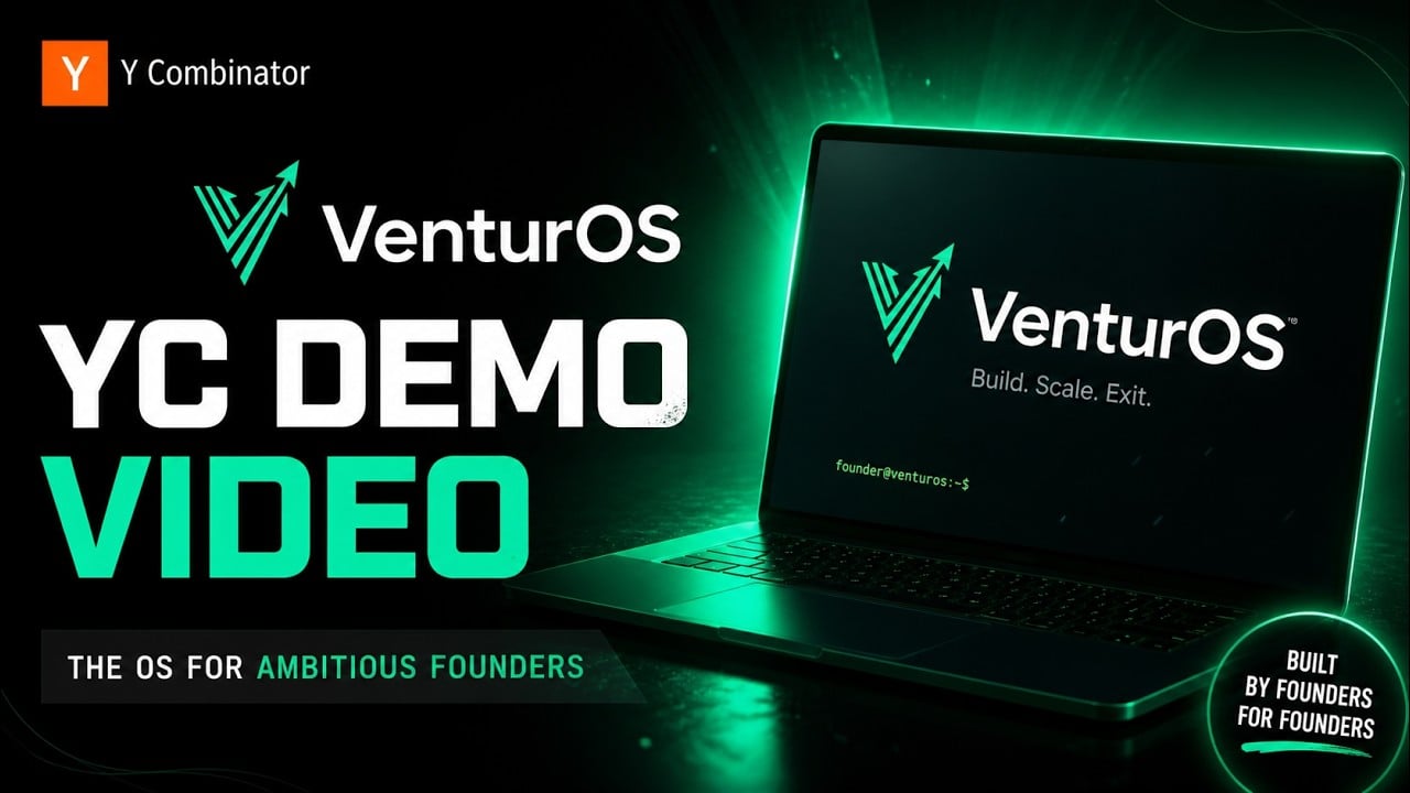 VenturOS demo poster frame